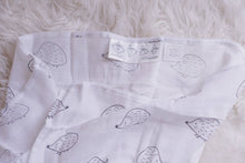 SwaddleDesigns - Muslin Swaddle Blankets, Set of 4, Pure White-Accessory-Paris Pink & Cowboy Blue Baby Boutique