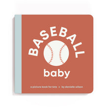 Left Hand Book House - Baseball Baby- Board Book-Book-Paris Pink & Cowboy Blue Baby Boutique